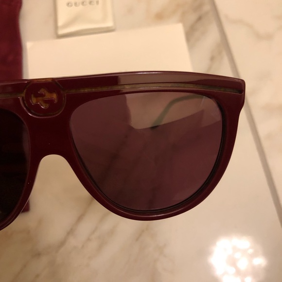 NEW GUCCI FLAT TOP SUNGLASSES - Picture 7 of 14